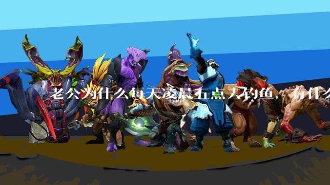 老公为什么每天凌晨五点去钓鱼，有什么讲究吗？
